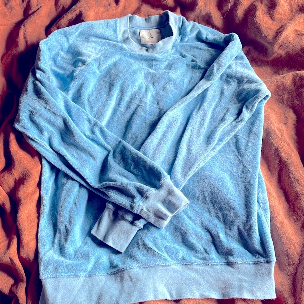 Terry / towel cloth sweat shirt